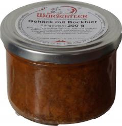 Gehäck mit Bockbier - Die Wurschtler, Dachsbach 1 Stück