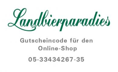 Geschenkgutschein Online-Shop 20,- Euro