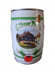 Vollbier, 5 Liter Partyfass - Brauerei Hübner, Steinfeld 1 Stück