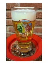 Weizenglas 0,5 Liter mit Henkel - Brauerei Krug, Breitenlesau 1 Stück