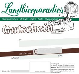 Geschenkgutschein Laden und Wirtshäuser 30,- Euro