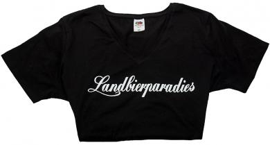T-Shirt, schwarz (Damen) - Landbierparadies, Nürnberg S