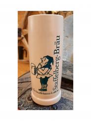 Tonkrug, salzglasiert 0,5 Liter - Staffelbergbräu, Loffeld 1 Stück