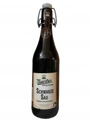 schwarze Sau - Maierbier, Nördlingen 1 Flasche