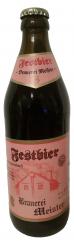 Festbier - Brauerei Meister, Unterzaunsbach 1 Flasche