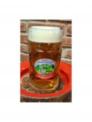 Glaskrug 0,5 Liter - Brauerei Ott, Oberleinleiter 1 Stück
