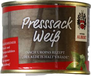 Weißer Pressack - Metzgerei Albert, Eggolsheim 1 Stück