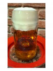 Glaskrug 0,5 Liter - Sternbräu, Schlüsselfeld 1 Stück