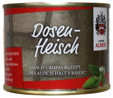 Dosenfleisch - Metzgerei Albert, Eggolsheim 