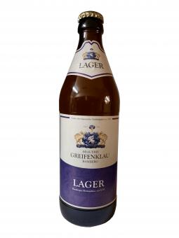 Lager - Brauerei Greifenklau, Bamberg 1 Flasche