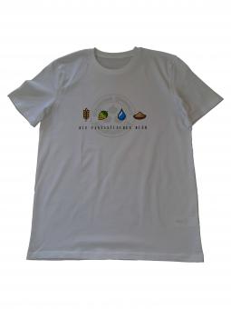 T-Shirt, weiß - Brauerei Hummel, Merkendorf XL