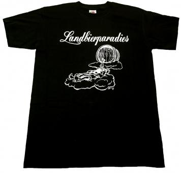 T-Shirt, schwarz - Landbierparadies, Nürnberg XL