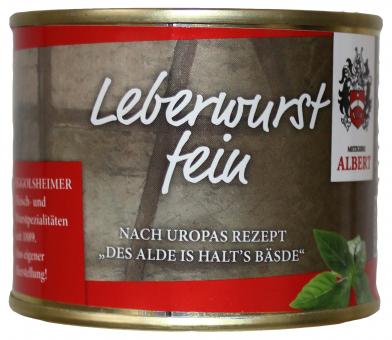 Feine Leberwurst - Metzgerei Albert, Eggolsheim 