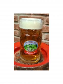 Glaskrug 0,5 Liter - Brauerei Ott, Oberleinleiter 1 Stück