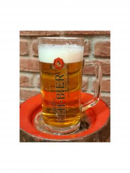 Glaskrug 0,5 Liter - Brauerei Reh, Lohndorf 