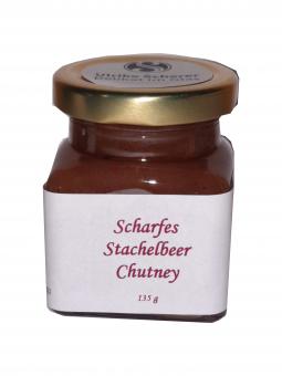 scharfes Stachelbeer Chutney - Delikat im Glas, Ulrike Scherer 1 Glas