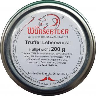 Trüffel-Leberwurst - Die Wurschtler,  Dachsbach 