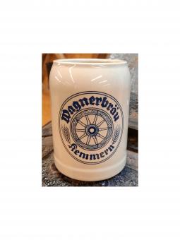 Steinkrug 0,5 Liter - Wagnerbräu, Kemmern 1 Stück