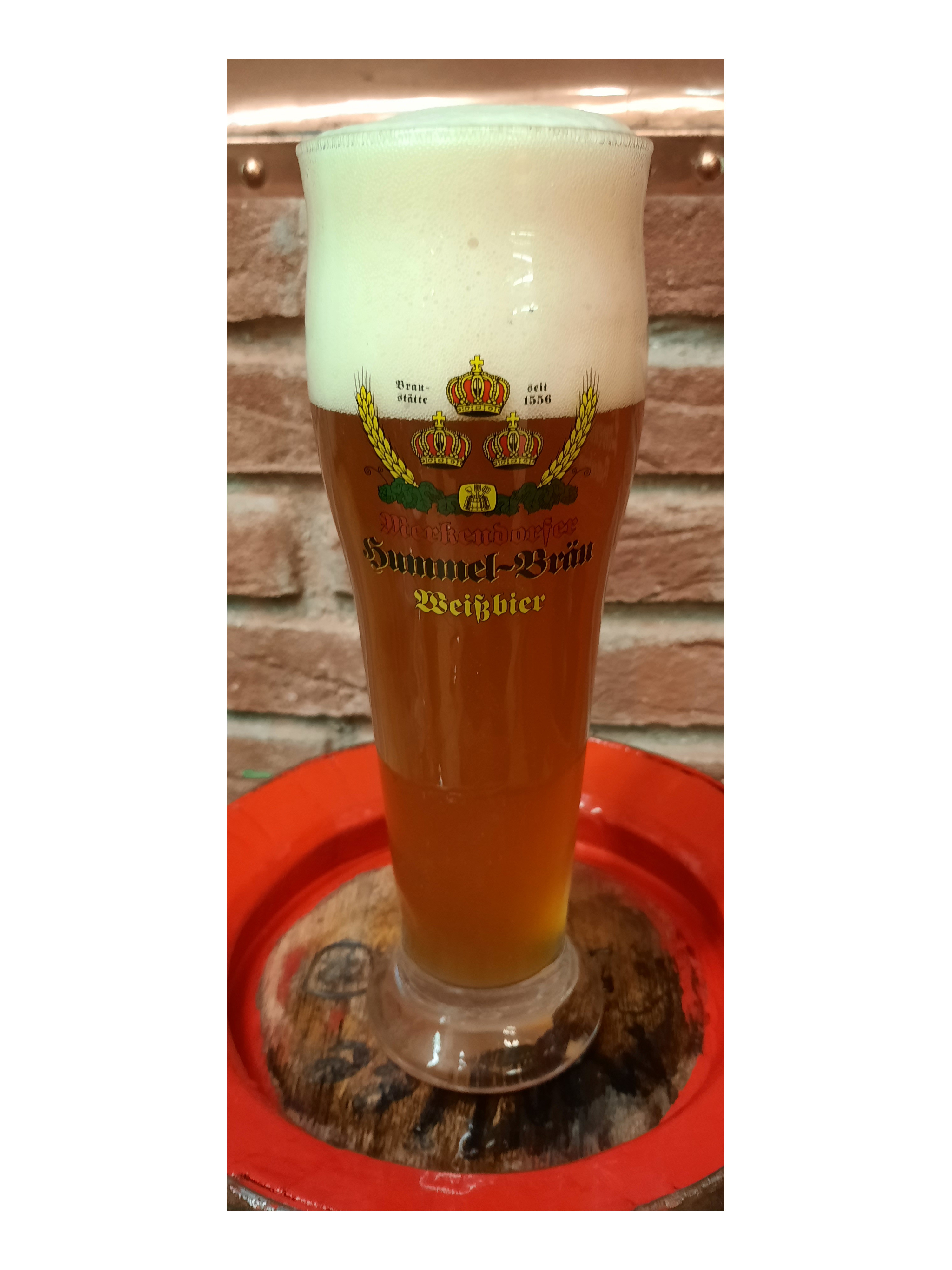 Landbierparadies24 - Shop, Weizenglas 0,5 Liter - Brauerei Hummel,  Merkendorf